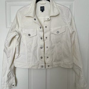 White Denim Jacket